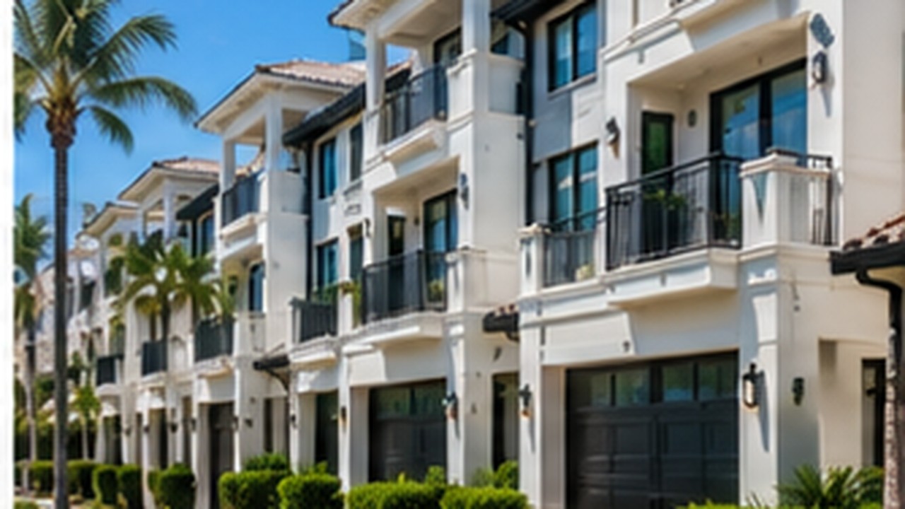 South Florida townhomes