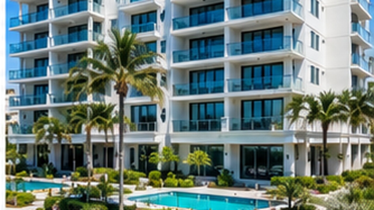 Waterfront condominium tower